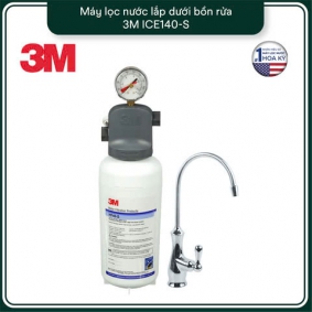 Máy Lọc Nước Lắp Dưới Bồn Rửa 3M ICE140-S Kèm Vòi 3M