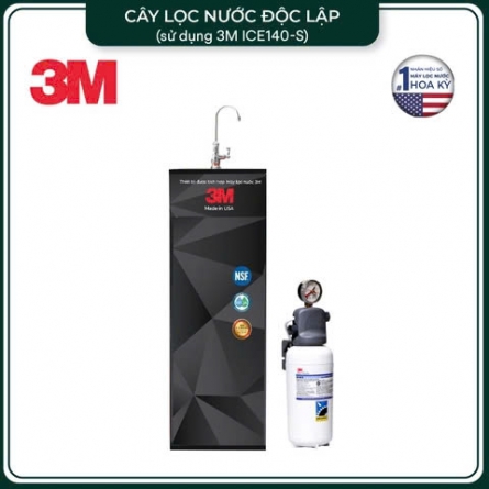 Cây Lọc Nước Độc Lập 3M CS4-1V (Tích Hợp Máy Lọc Nước 3M ICE140-S)