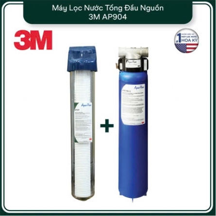 Hệ Thống Lọc Tổng Đầu Nguồn 3M AP904 + Lọc Thô 3M Cao Cấp